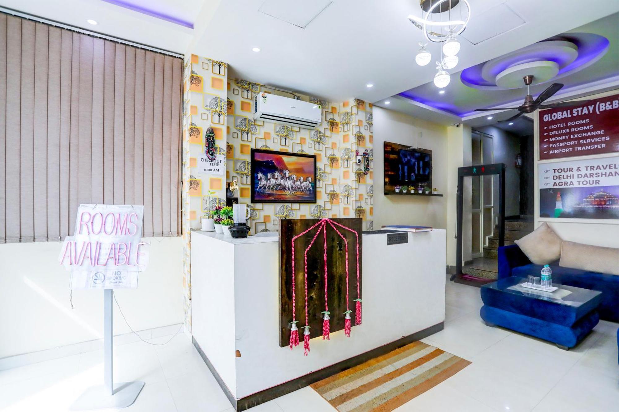 Global Stay Near Delhi Airport Yeni Delhi Dış mekan fotoğraf