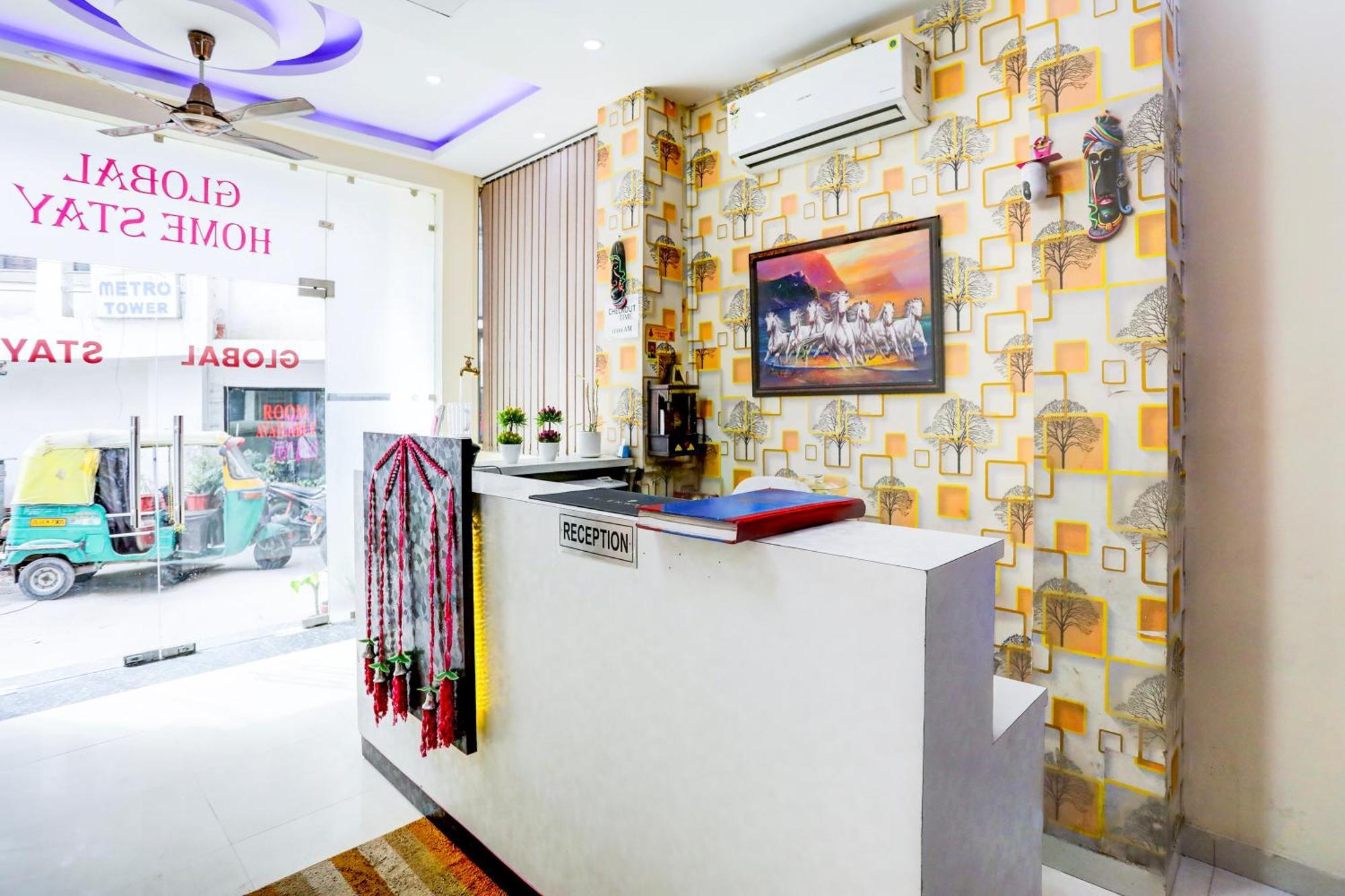 Global Stay Near Delhi Airport Yeni Delhi Dış mekan fotoğraf
