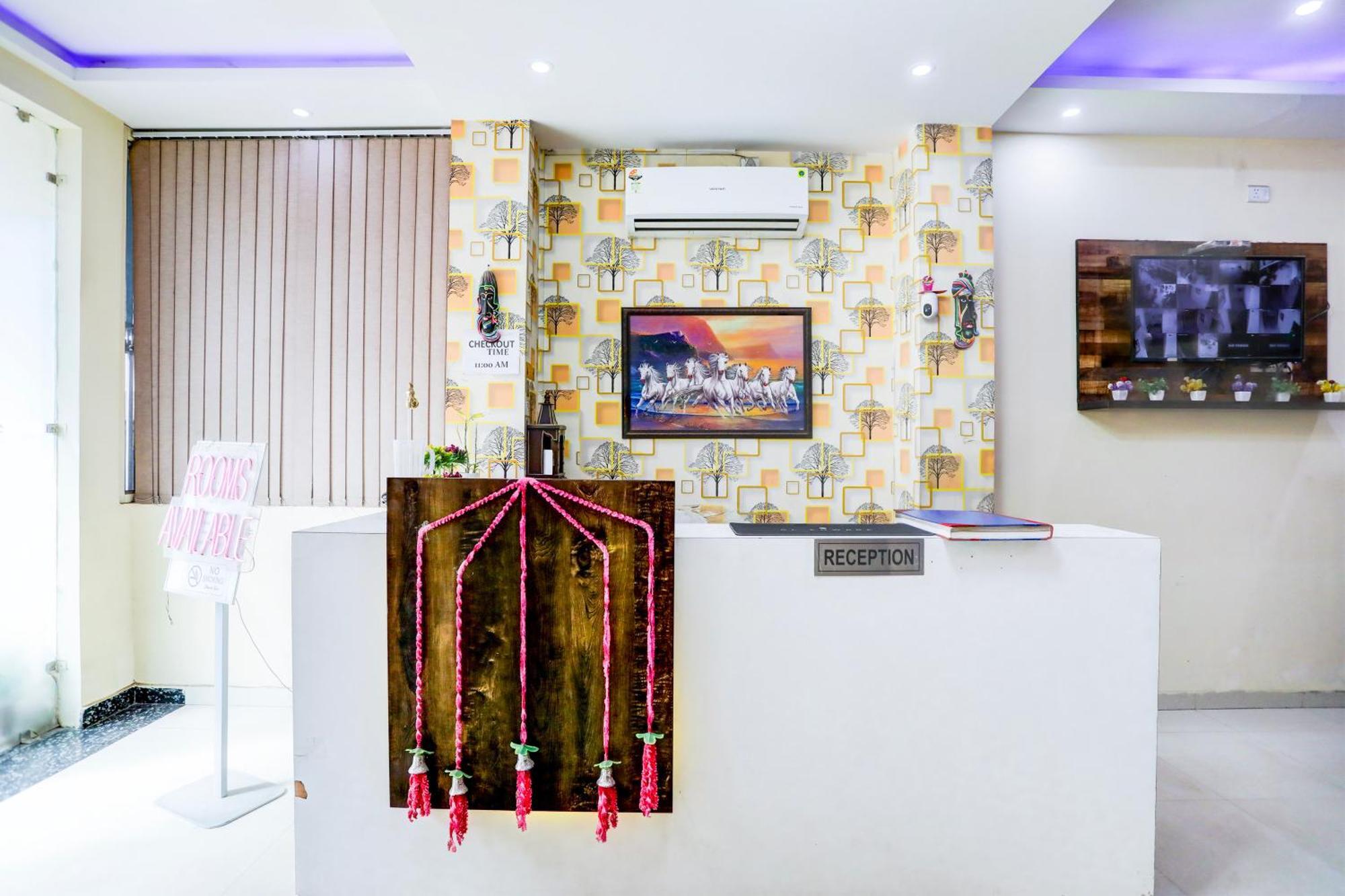 Global Stay Near Delhi Airport Yeni Delhi Dış mekan fotoğraf